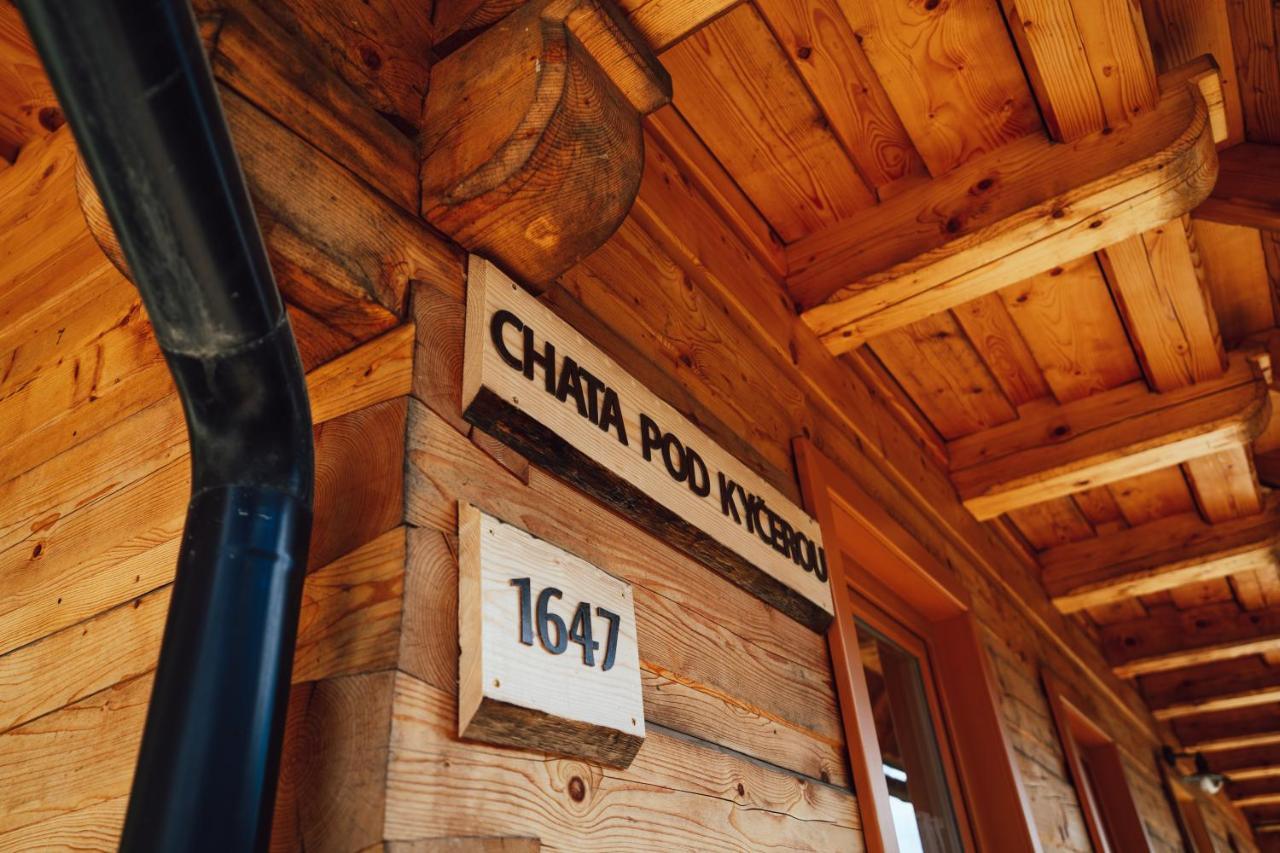 Chata pod Kyčerou Terchová Exteriér fotografie